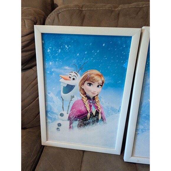 Disney Frozen wall art posters framed - Picture 3 of 12